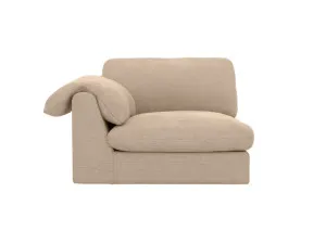 Ludlow Muse Driftwood Left Arm Facing Chair Module by James Lane, a Sofas for sale on Style Sourcebook