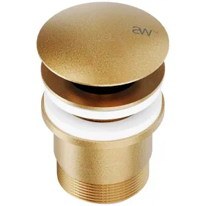 Astra Walker 32mm Click Clack Waste with Overflow Eco Brass A7003V218 by Astra Walker, a Traps & Wastes for sale on Style Sourcebook