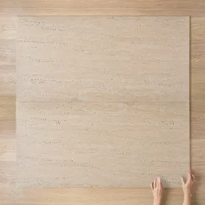 Kirribilli Travertine Look Sand Matte Tile by TileCloud by TileCloud, a Stone Look Tiles for sale on Style Sourcebook