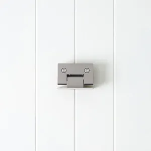 Yabby Glass to Wall Shower Hinge in Stainless Steel for Bathroom Accessories by Yabby, a Shower Screens & Enclosures for sale on Style Sourcebook