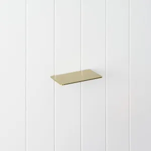 Yabby Shower Shelf Small Warm Brushed Nickel for Bathroom Accessories by Yabby, a Soap Dishes & Dispensers for sale on Style Sourcebook
