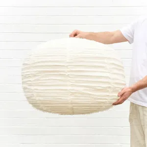 Shoal Bay Natural Hanging Light Shade by Dawn, 800 mm Linen, Home Decor by Dawn, a Spotlights for sale on Style Sourcebook