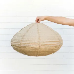 Dawn Nelson Bay Natural Hanging Light Shade, 100% Linen, Hand-Frayed Edges, for Living Spaces by Dawn, a Spotlights for sale on Style Sourcebook