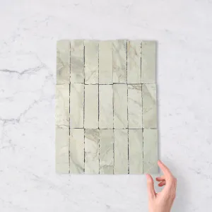 Green Marble Look Subway Tile by TileCloud, 50x150mm by TileCloud, a Subway Tiles for sale on Style Sourcebook