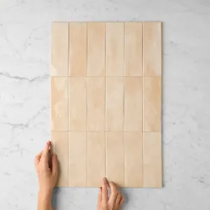 Stanmore Gloss Subway Bone Tile for Walls, Ceramic, Bone Color, TileCloud by TileCloud, a Subway Tiles for sale on Style Sourcebook
