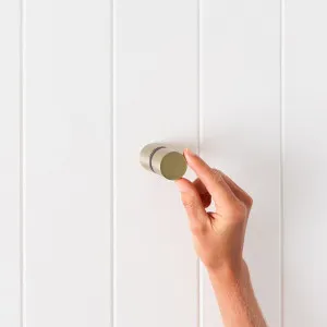 Shower Door Handle in Warm Brushed Nickel by Yabby by Yabby, a Shower Screens & Enclosures for sale on Style Sourcebook