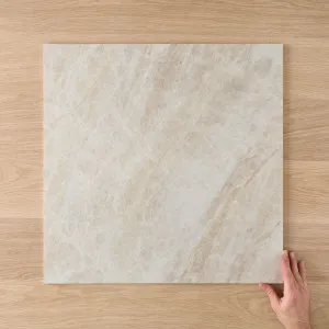 Malabar Taj Mahal Look Ivory Matte Tile by TileCloud, 600x600mm by TileCloud, a Stone Look Tiles for sale on Style Sourcebook