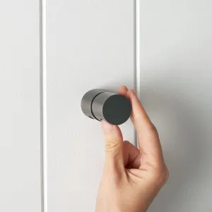 Yabby Shower Door Handle in Gunmetal, Secure and Sleek Design, Bathroom Accessory by Yabby, a Shower Screens & Enclosures for sale on Style Sourcebook