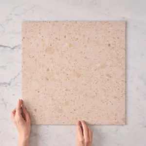 Blush Terrazzo Look Tile by TileCloud, 1 Color Option by TileCloud, a Terrazzo Look Tiles for sale on Style Sourcebook