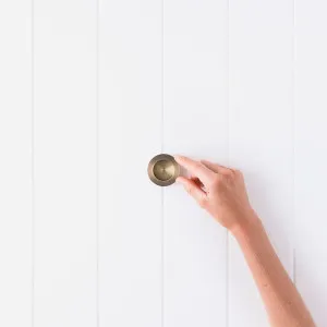 Yabby Flush Pull Round Antique Brass by Yabby, a Door Hardware for sale on Style Sourcebook