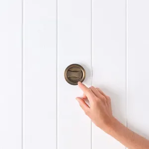 Yabby Sliding Door Lock Antique Brass by Yabby, a Door Hardware for sale on Style Sourcebook