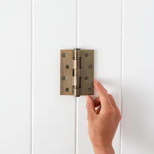 Door Butt Hinge Single Antique Brass by Yabby, Hardware Accessory for Doors and Cupboards, Antique Brass Finish by Yabby, a Door Hardware for sale on Style Sourcebook