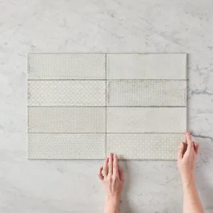 Gloss Green Pattern Ceramic Tile by TileCloud, 12x12 inches by TileCloud, a Patterned Tiles for sale on Style Sourcebook