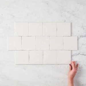 Albert Park Square Matte Vanilla Tile by TileCloud, Ceramic Home Decor by TileCloud, a Porcelain Tiles for sale on Style Sourcebook