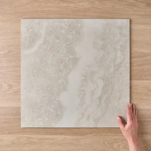 Byron Travertine Look Ivory Matte Tile for Walls and Floors by TileCloud by TileCloud, a Stone Look Tiles for sale on Style Sourcebook