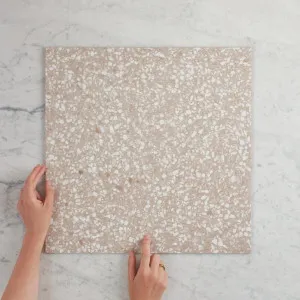 Paddington Terracotta Terrazzo Look Tile, 100% Made in Australia - Exclusive to TileCloud by TileCloud, a Terrazzo Look Tiles for sale on Style Sourcebook
