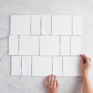 Newport Matte Square ; Subway Pattern Tile by TileCloud, 150x150/75x150 by TileCloud, a Subway Tiles for sale on Style Sourcebook