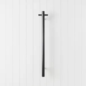 Heated Towel Rail Matte Black by Yabby, Electric, Wall-Mounted, Bathroom Accessory by Yabby, a Towel Rails for sale on Style Sourcebook