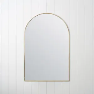 Arch Mirror Brushed Brass by Yabby, Modern Home Decor by Yabby, a Mirrors for sale on Style Sourcebook