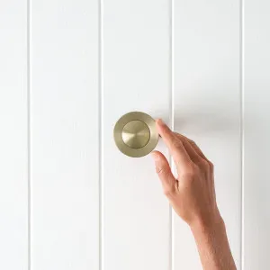 Pop Up Waste - No Overflow - Warm Brushed Nickel by Yabby, 45mm/32mm by Yabby, a Traps & Wastes for sale on Style Sourcebook