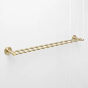 Sydney Double Towel Rail 750mm Warm Brushed Nickel by Yabby by Yabby, a Towel Rails for sale on Style Sourcebook