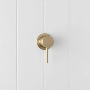 Sydney Wall Mixer in Warm Brushed Nickel by Yabby by Yabby, a Bathroom Taps & Mixers for sale on Style Sourcebook