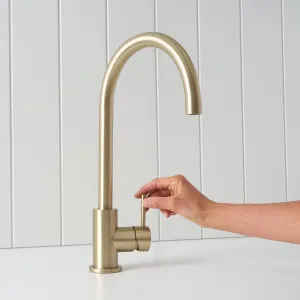 Yabby Sydney Round Kitchen Mixer Warm Brushed Nickel by Yabby, a Bathroom Taps & Mixers for sale on Style Sourcebook