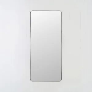 Rectangular Full Length Mirror in Stainless Steel by Yabby, Wall-Mounted Decor by Yabby, a Mirrors for sale on Style Sourcebook