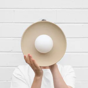 Dawn Bendigo Sand Wall Light, Handcrafted Ceramic, IP44 Rated, for Bedroom, Living Area, or Bathroom by Dawn, a Wall Lighting for sale on Style Sourcebook