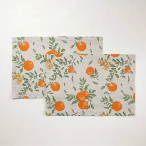 Cucina Placemat Twin Pack - 100% Cotton, Stripes & Patterns - Canningvale by Canningvale_Cucina, a Sheets for sale on Style Sourcebook