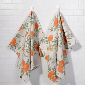 Cucina Tea Towel Twin Pack - 100% Cotton, Stripes & Patterns - Canningvale by Canningvale_Cucina, a Sheets for sale on Style Sourcebook