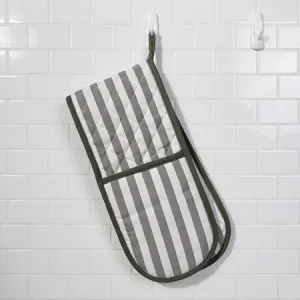 Cucina Stripe - 100% Cotton, Double, Olive Stripe - Canningvale by Canningvale_Cucina, a Sheets for sale on Style Sourcebook
