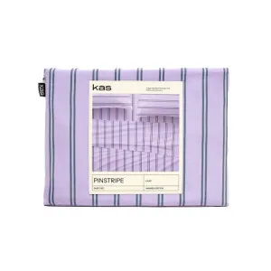 Pinstripe Lilac Sheet Set by Kas Australia, a Sheets for sale on Style Sourcebook