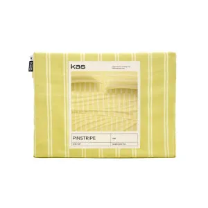 Pinstripe Lime Sheet Set by Kas Australia, a Sheets for sale on Style Sourcebook