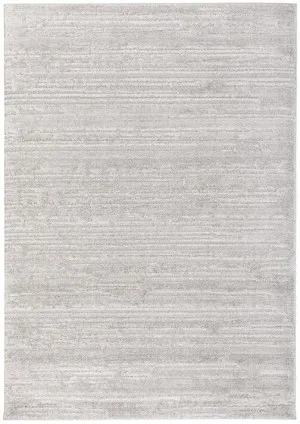 Serenade Ezra Floor Rug Silver by Unitex, a Contemporary Rugs for sale on Style Sourcebook