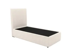 Valor Leo Bed Noa Fog King Single by James Lane, a Beds & Bed Frames for sale on Style Sourcebook