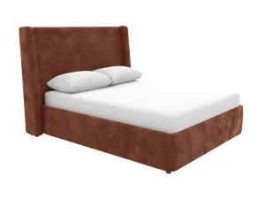Wing Leo Bed Muse Rust Queen by James Lane, a Beds & Bed Frames for sale on Style Sourcebook