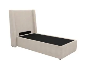 Wing Leo Bed Noa Desert King Single by James Lane, a Beds & Bed Frames for sale on Style Sourcebook
