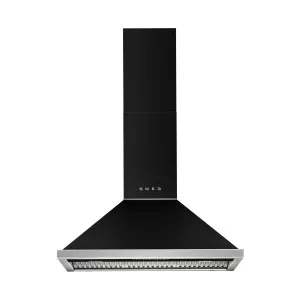 Smeg 90cm Portofino Decorative Wall Rangehood Anthracite KCU94AN by Smeg, a Rangehoods for sale on Style Sourcebook