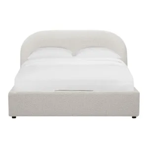 Nocturne Queen Bed - Frostline Natural by Lounge Lovers, a Beds & Bed Frames for sale on Style Sourcebook
