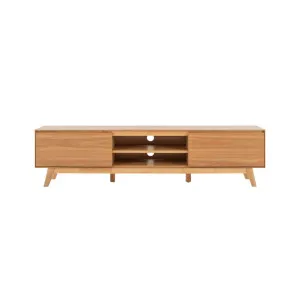 Otis 180cm TV Unit - Oak by Lounge Lovers, a Entertainment Units & TV Stands for sale on Style Sourcebook
