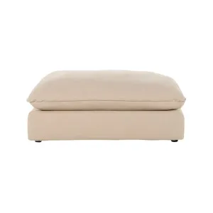 Loft Ottoman130cm - Florence Natural by Lounge Lovers, a Ottomans for sale on Style Sourcebook
