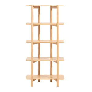 Ollie Large Bookshelf - Oak by Lounge Lovers, a Wall Shelves & Hooks for sale on Style Sourcebook