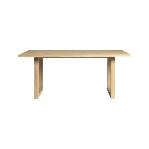Bronte 180cm Dining Table - Brushed by Lounge Lovers, a Dining Tables for sale on Style Sourcebook