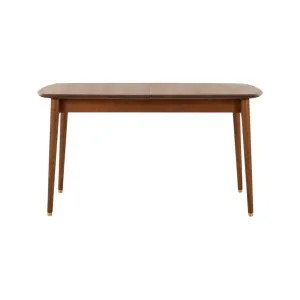 Manhattan 180cm Extension Dining Table - Walnut Brown by Lounge Lovers, a Dining Tables for sale on Style Sourcebook