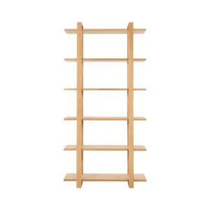 Bronte Bookshelf - Oak by Lounge Lovers, a Wall Shelves & Hooks for sale on Style Sourcebook