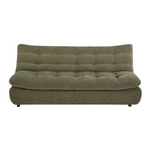 Puff 3 Seat Sofa Bed - Turin Green by Lounge Lovers, a Sofa Beds for sale on Style Sourcebook