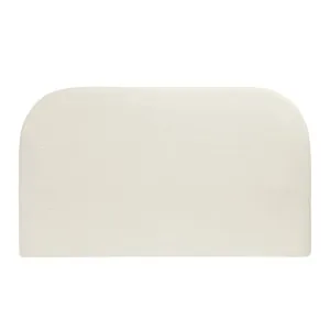 Arlo Queen Curved Headboard - Ivory by Lounge Lovers, a Bed Heads for sale on Style Sourcebook