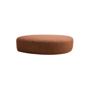 Brooklyn Ottoman - Cleo Caramel by Lounge Lovers, a Ottomans for sale on Style Sourcebook