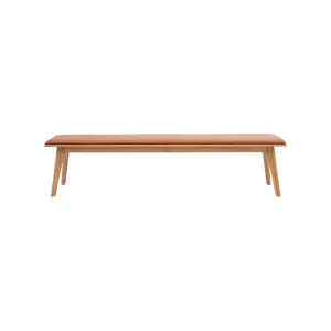 Oskar 200cm Bench - Natural/Tan by Lounge Lovers, a Benches for sale on Style Sourcebook